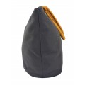 9211- GRAY CROWN CANVAS TOTE BAG